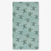 Geometry - Sea Turtles Luxe Bath Towel
