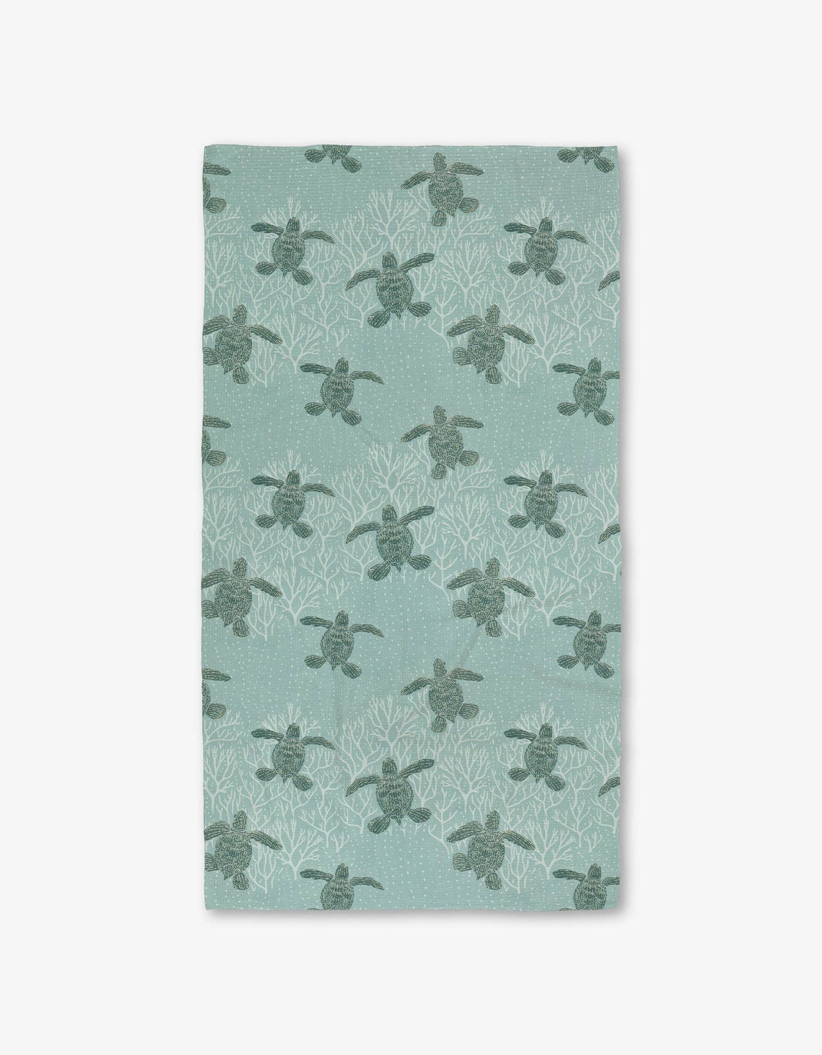 Geometry - Sea Turtles Luxe Bath Towel