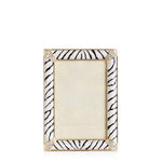 Jay Strongwater - 4” x 6” Lavinia Frame - Zebra