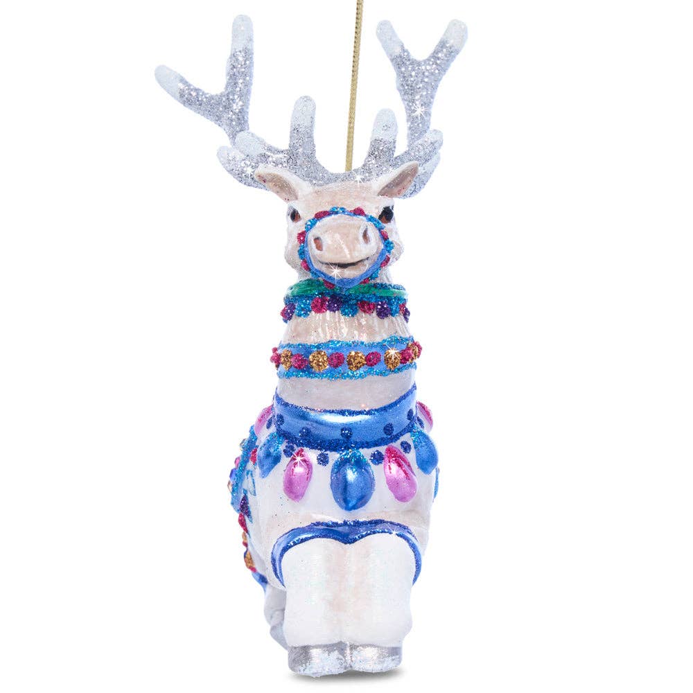 Jay Strongwater - Vixen Glass Ornament