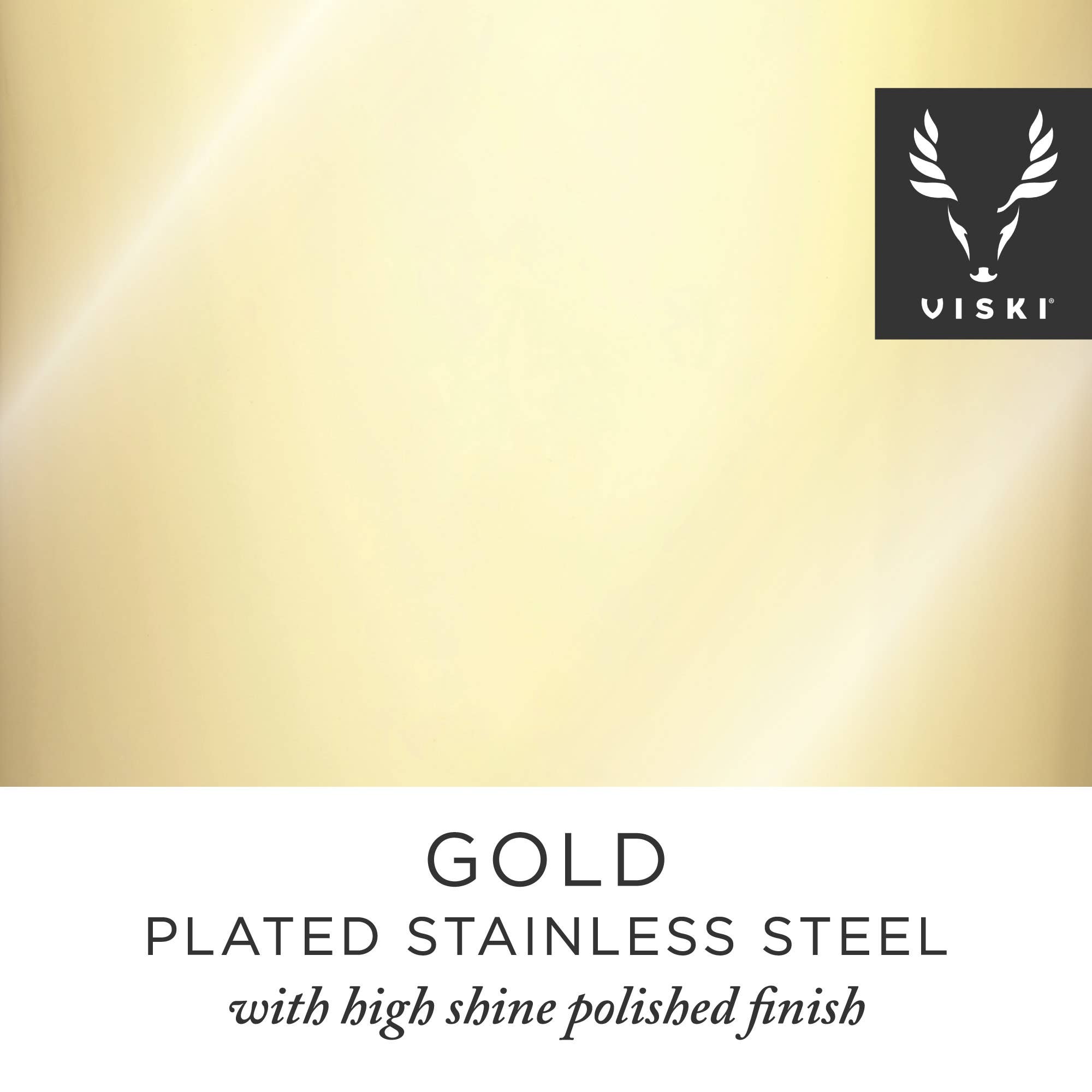 Viski - Belmont™ Large Gold Plated Japanese Style Makoto Jigger