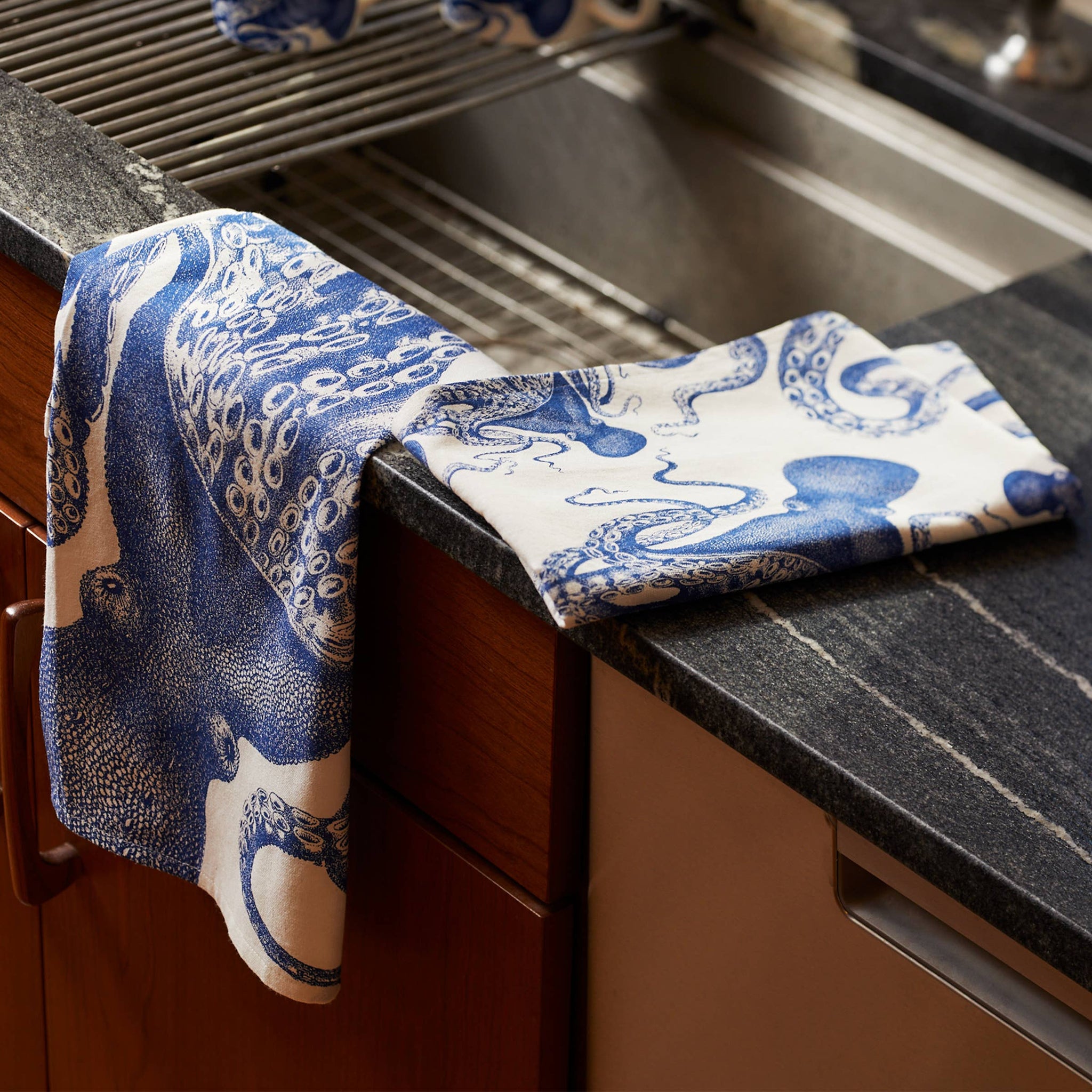 Caskata - Lucy the Octopus Kitchen Towels, Set of 2