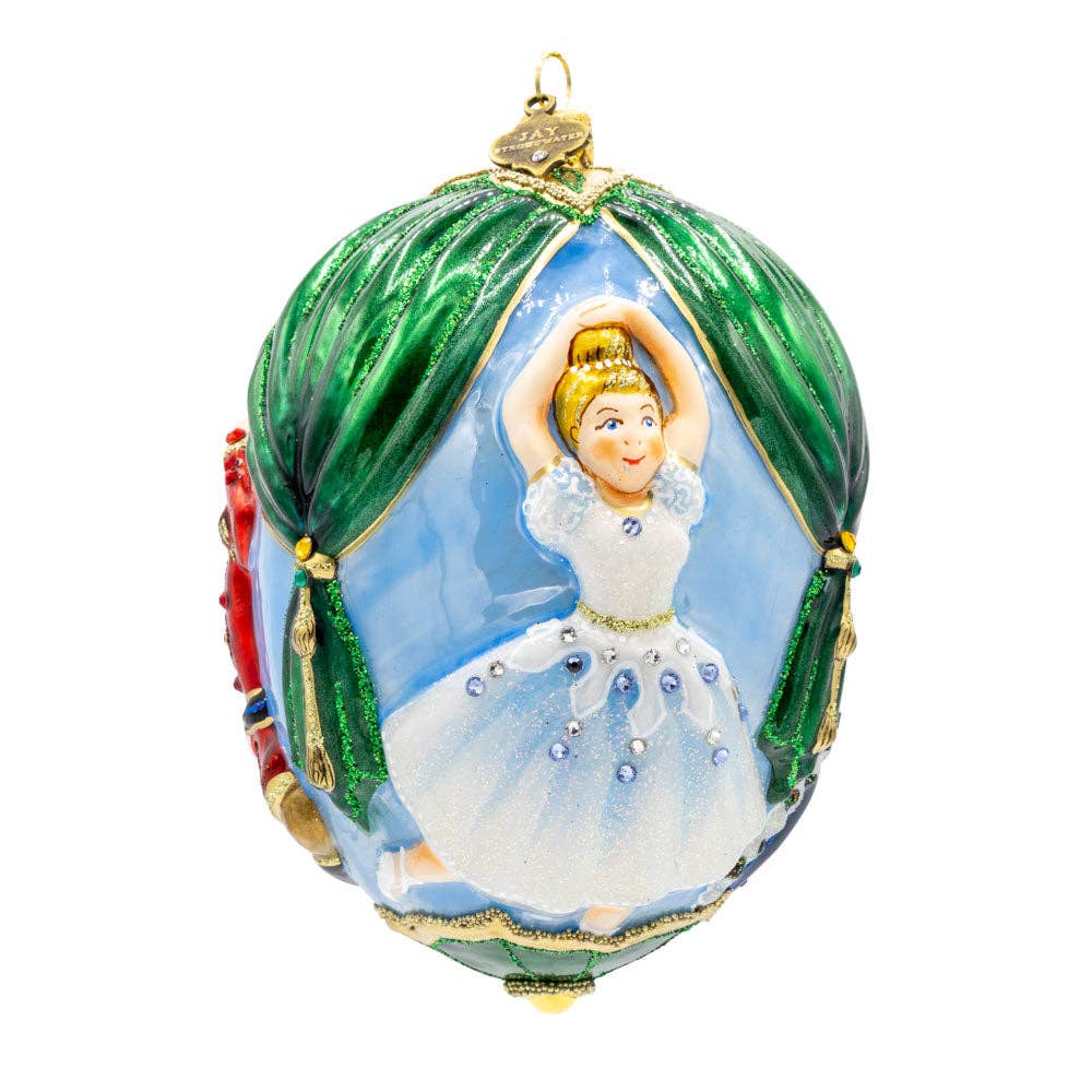 Jay Strongwater - Nutcracker Suite Egg Ornament