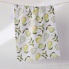 Geometry - Pearwood Tea Towel