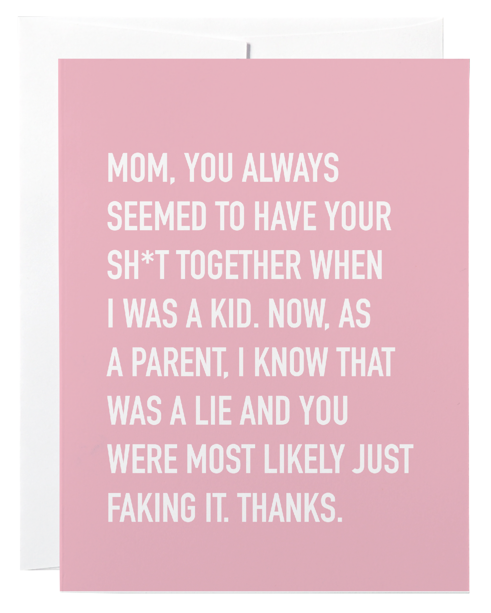 Classy Cards Creative - Shit Together Mom Card