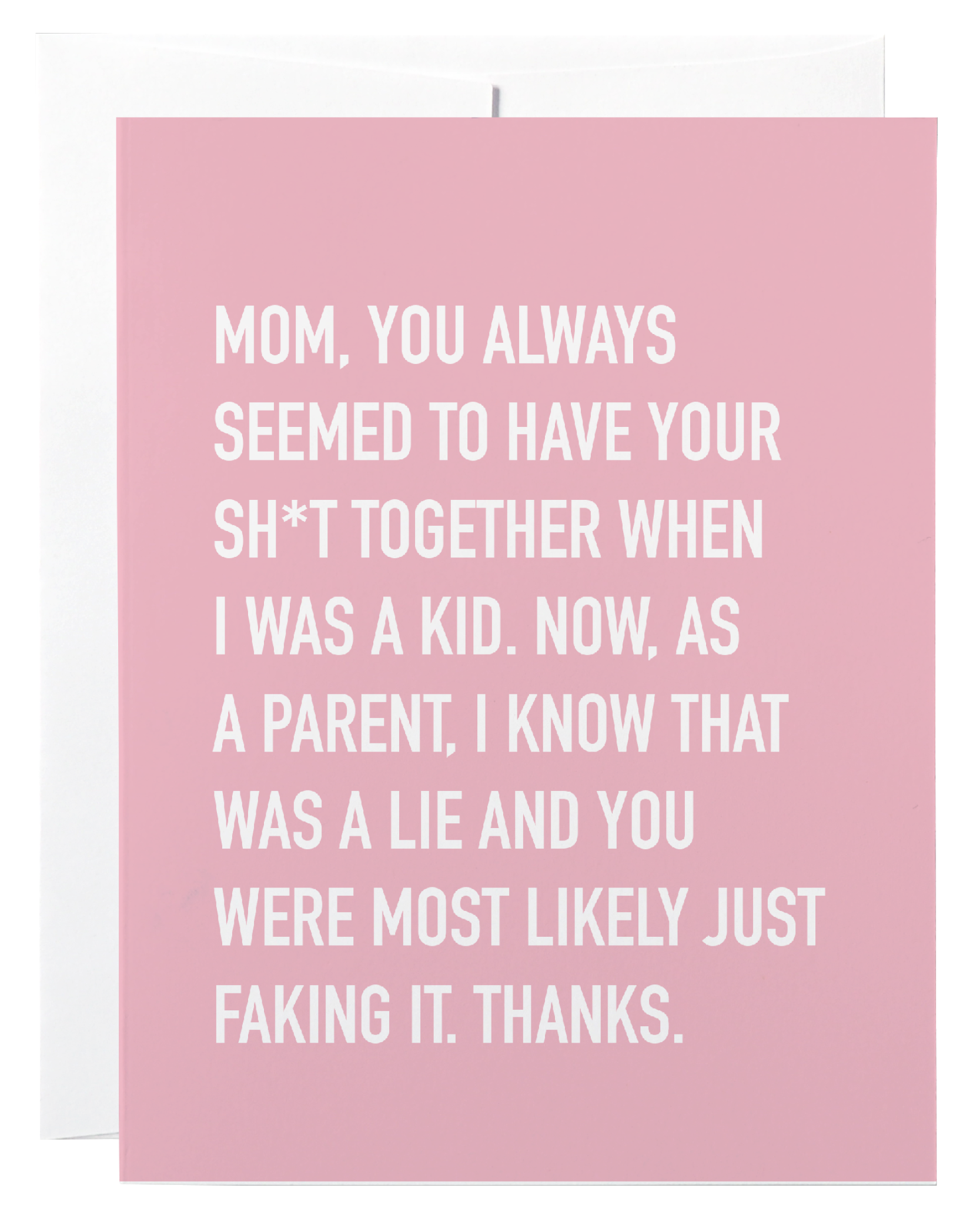 Classy Cards Creative - Shit Together Mom Card