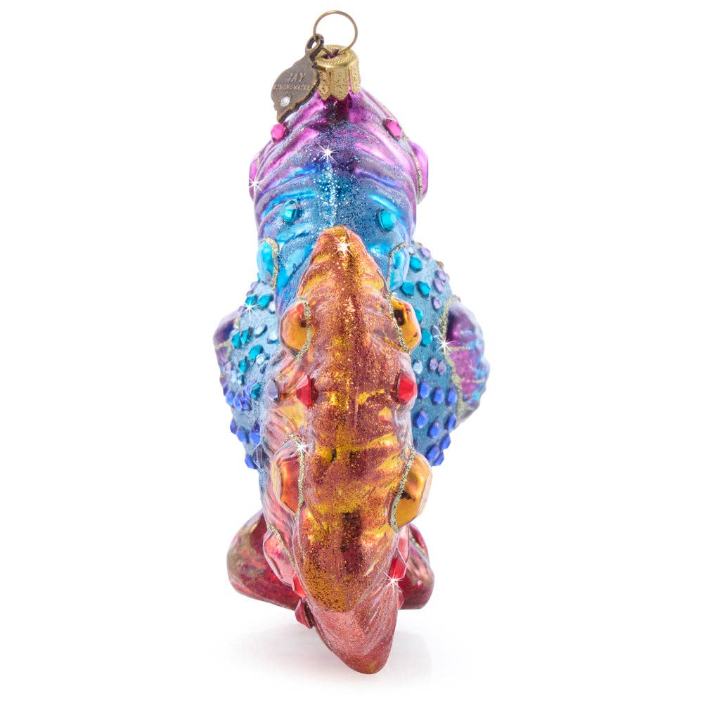 Jay Strongwater - Fancy Fish Glass Ornament