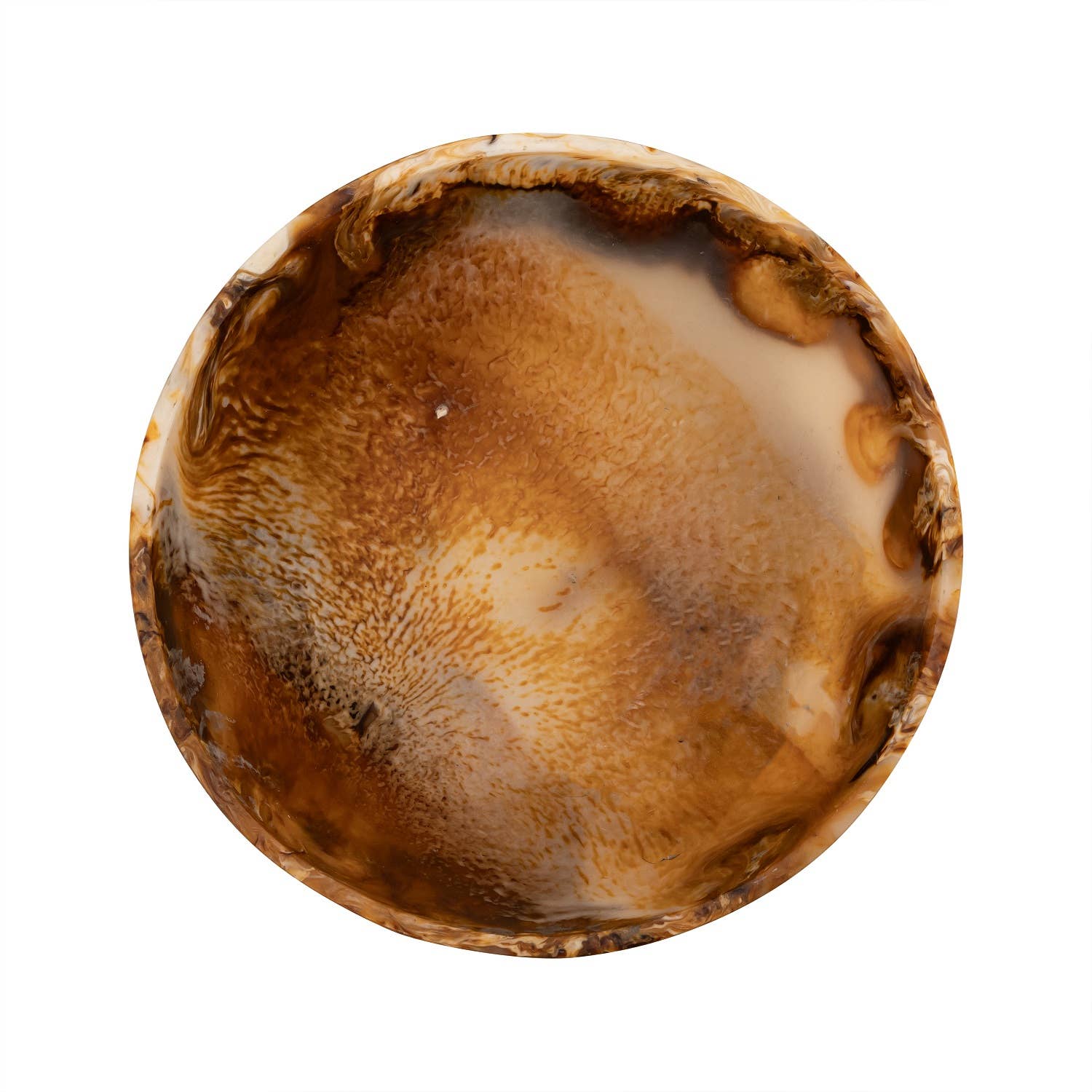 BIDKhome - Tortoiseshell Salad Bowl Dia 11.61"