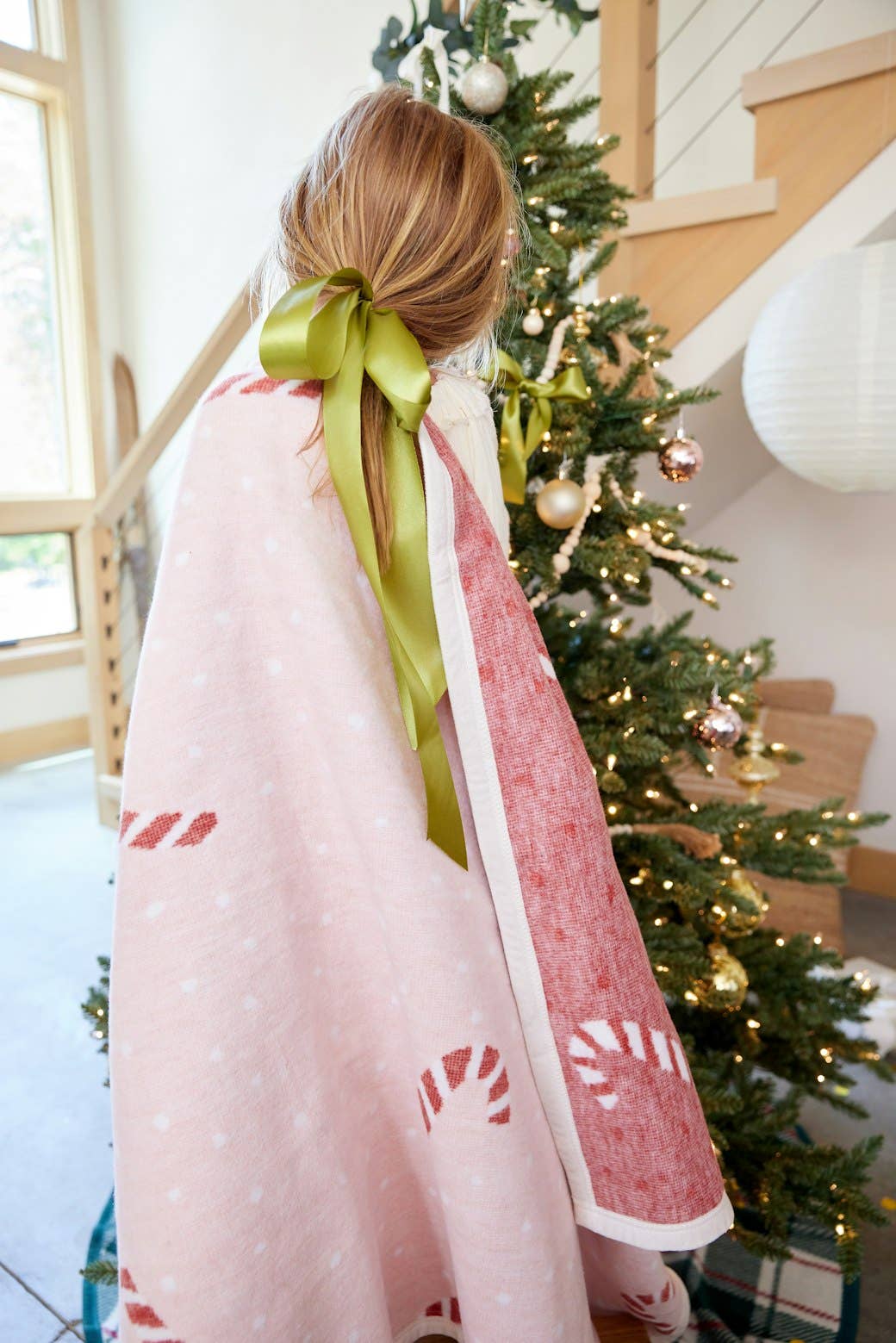 ChappyWrap - Candy Canes Blanket