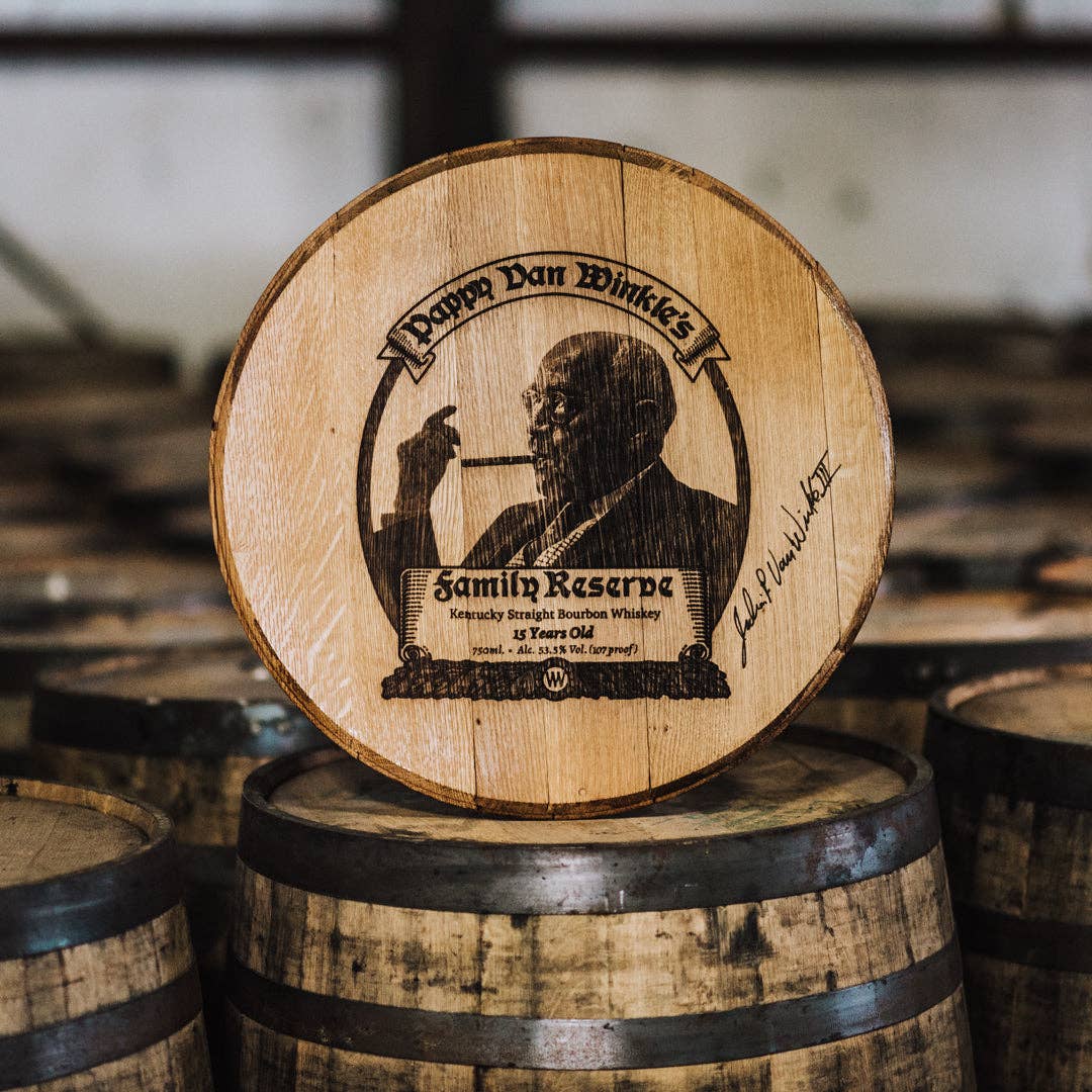 Pappy & Company - Limited Edition Authentic Pappy Van Winkle 15-year Barrel Head - Wholesale