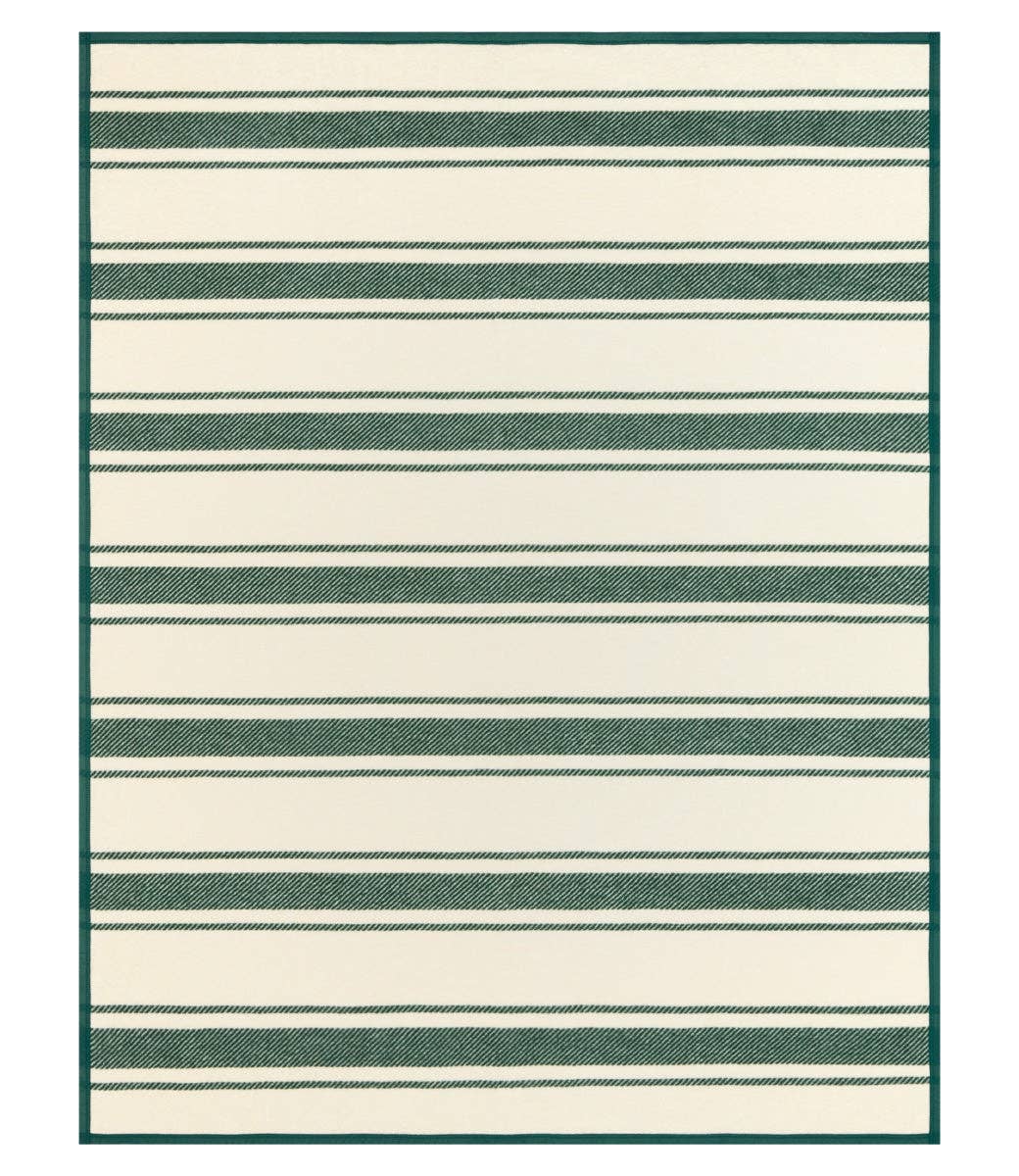 ChappyWrap Blanket - Dockside Stripe Evergreen