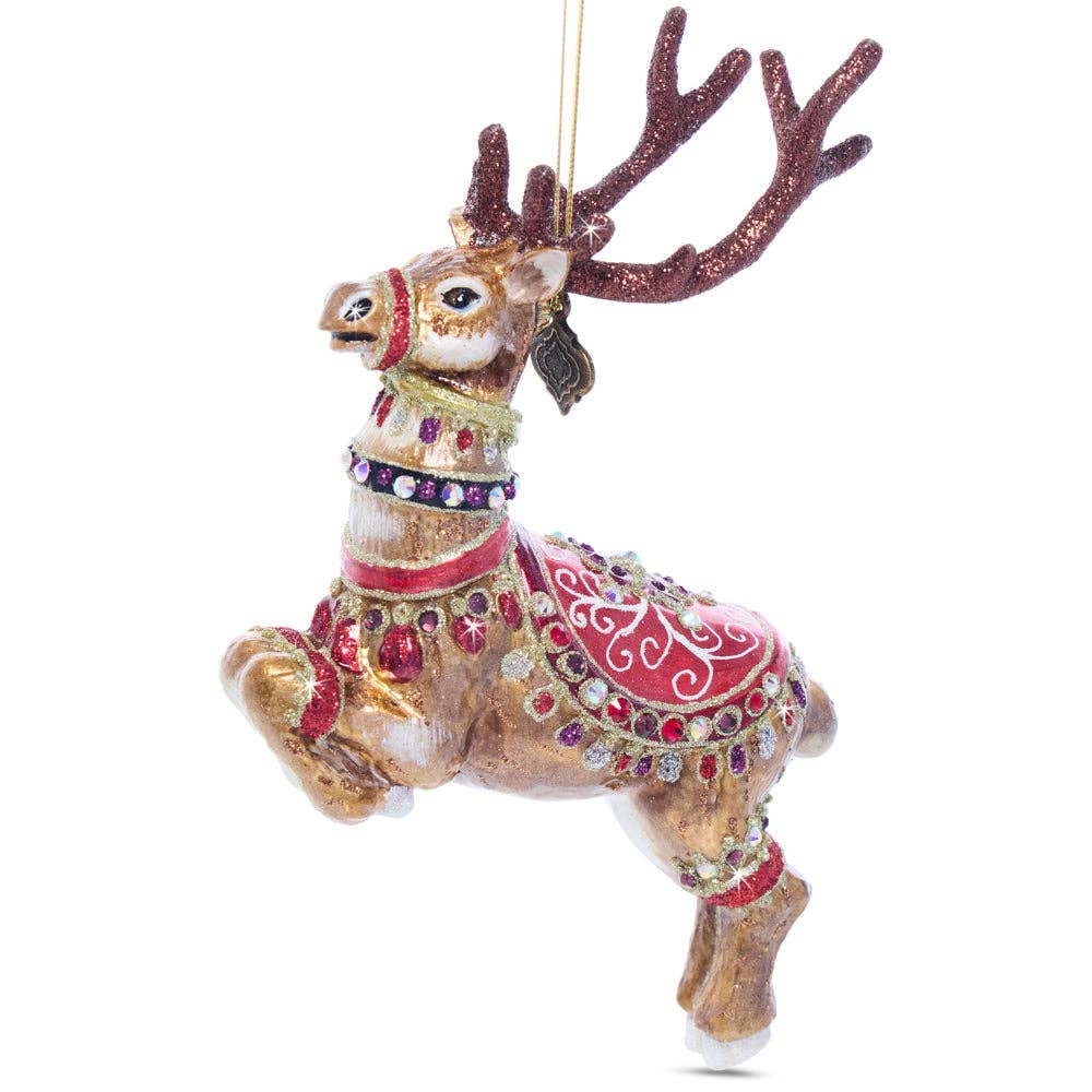 Jay Strongwater - Dancer Glass Ornament