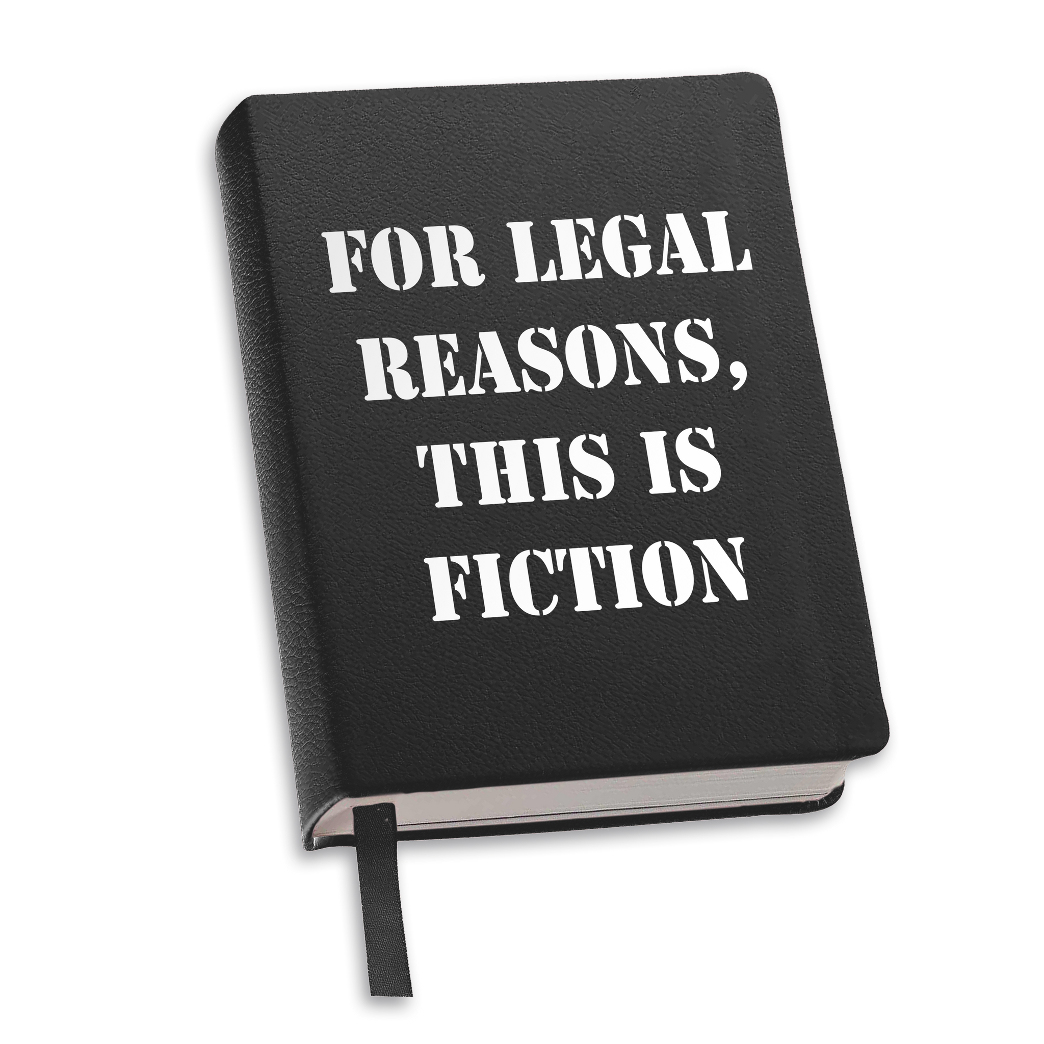 Toss Designs - Journal (Black) - For Legal Reasons