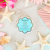 Spongellé - Beach Grass Daisy Spongette  | Soap Sponge | Soap Buffer