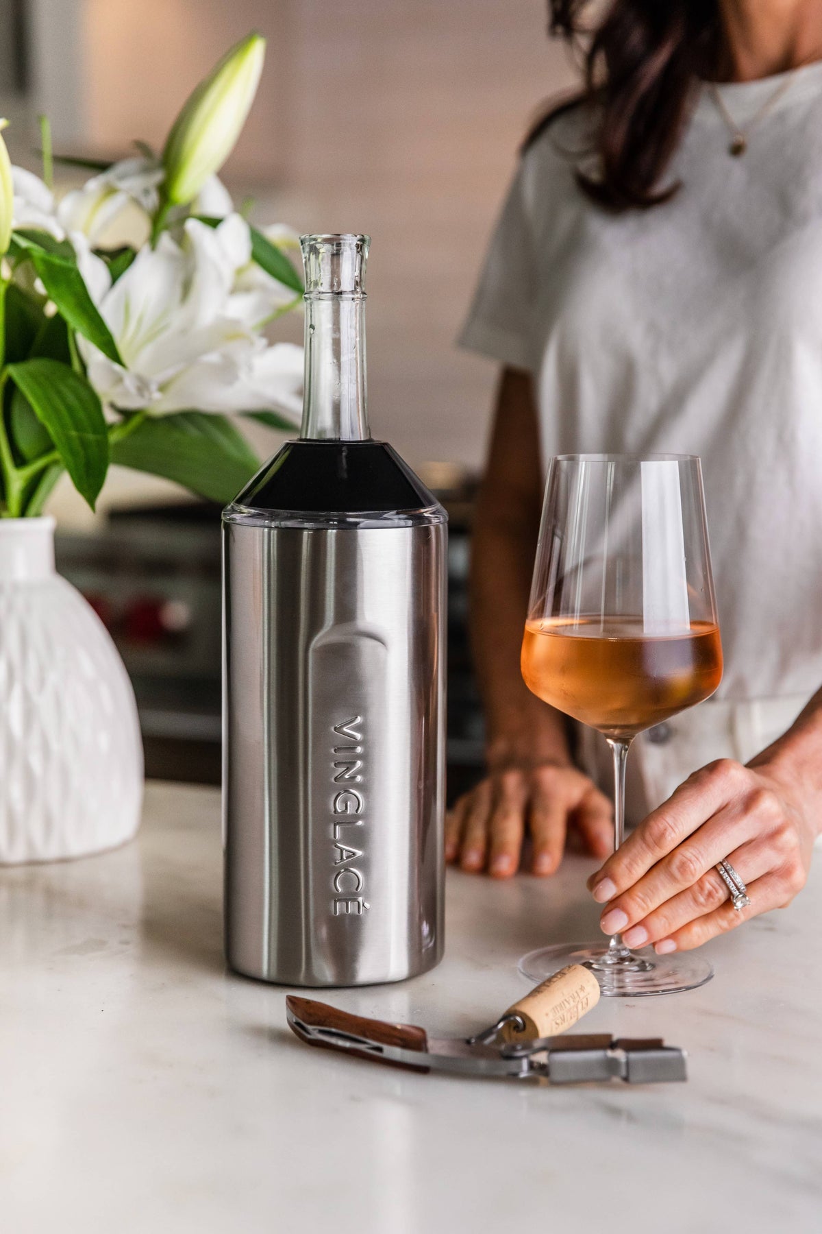 Vinglacé - Stainless Steel Wine & Champagne Chiller