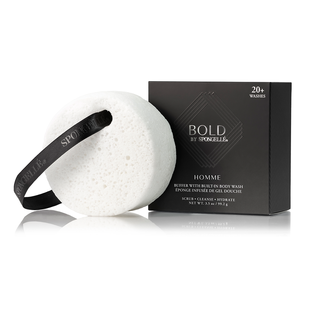 Spongellé - 20+ Men's Bold Buffer | Men's Homme Collection | Men's Gifts