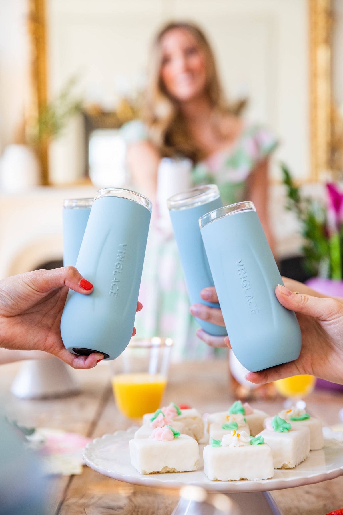 Vinglacé - Cool Blue Champagne Flute
