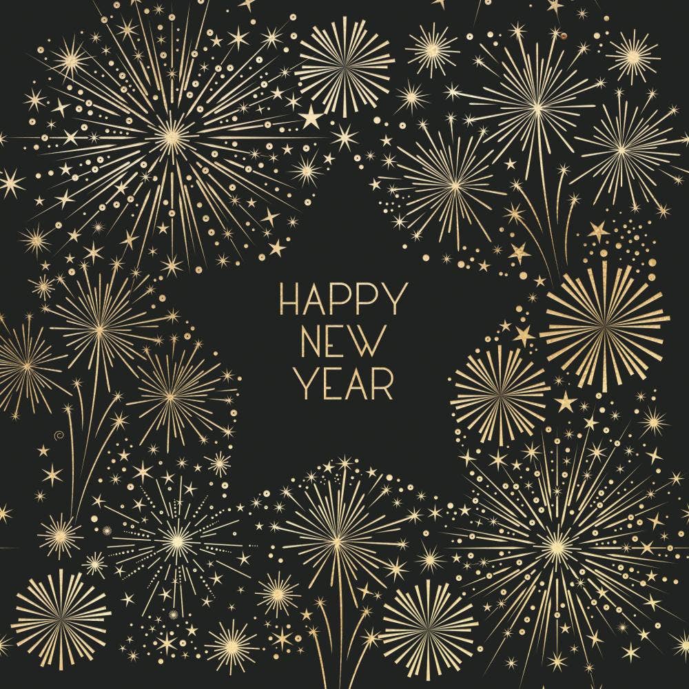 Paperproducts Design • Ambiente - BEV- GOLDEN NEW YEAR BY AMBIENTE