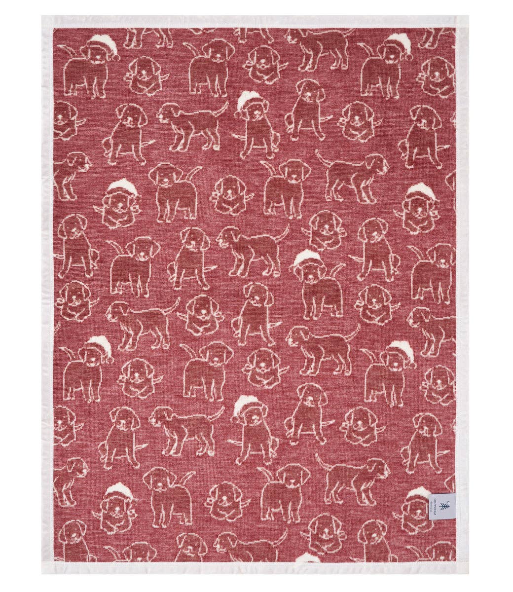 ChappyWrap - Santa Puppies Mini Blanket