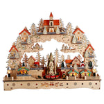 Kurt S. Adler, Inc. - 18.5"B/O LED MUSICAL XMAS VLG W/MOTION
