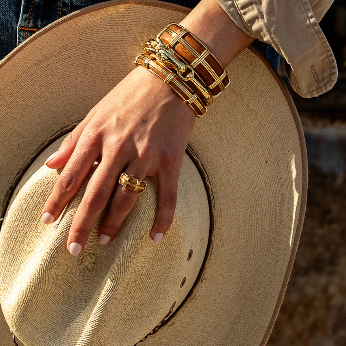 Capucine De Wulf Gaia Ring ~ Teak