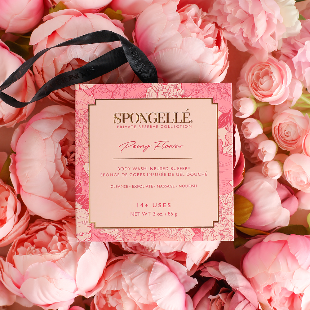 Spongellé - Peony Flower Boxed Flower 