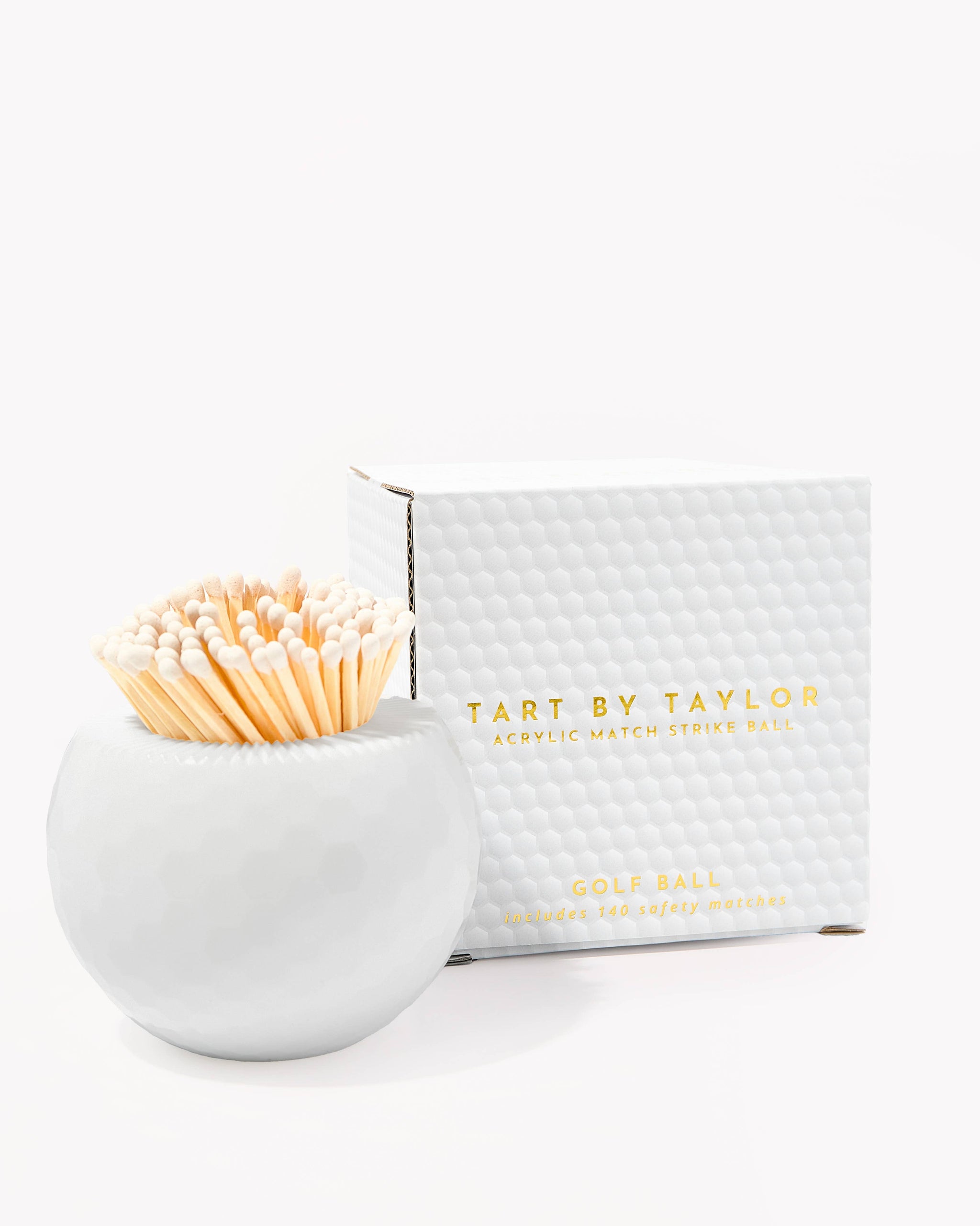 Tart By Taylor - Golf Match Striker - White Matches