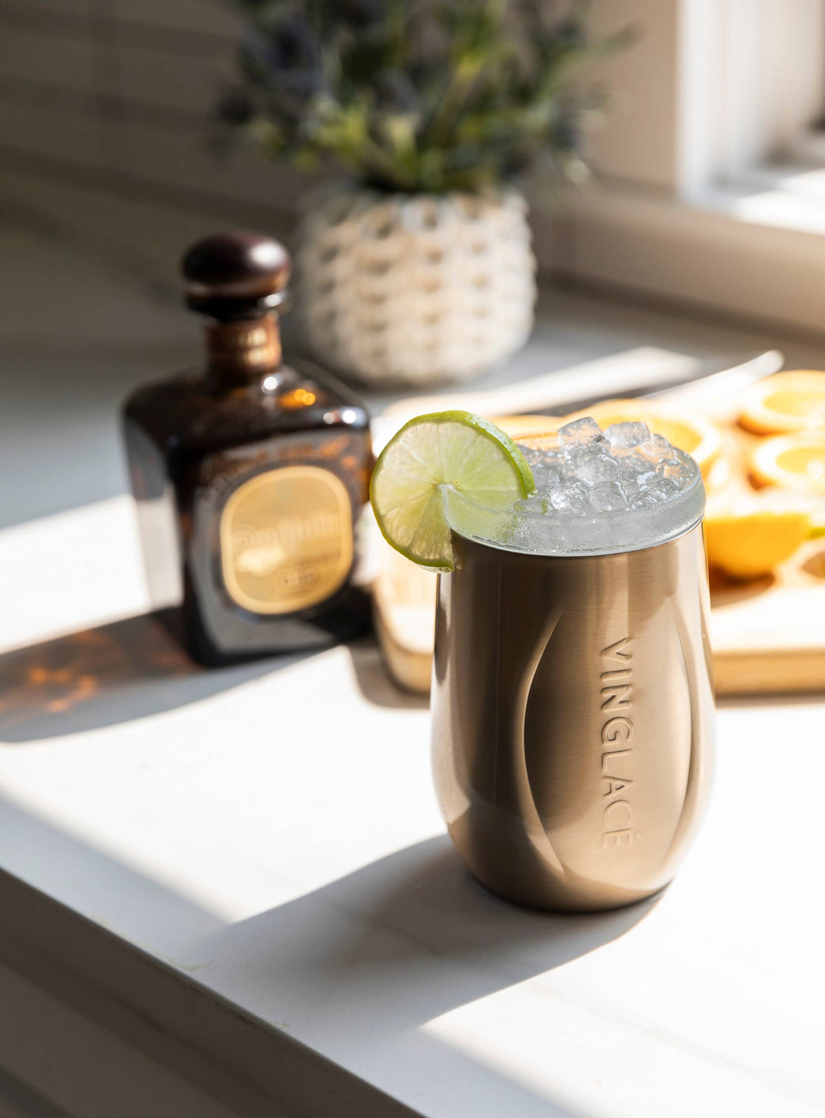 Vinglacé - Copper Stemless Wine Glass