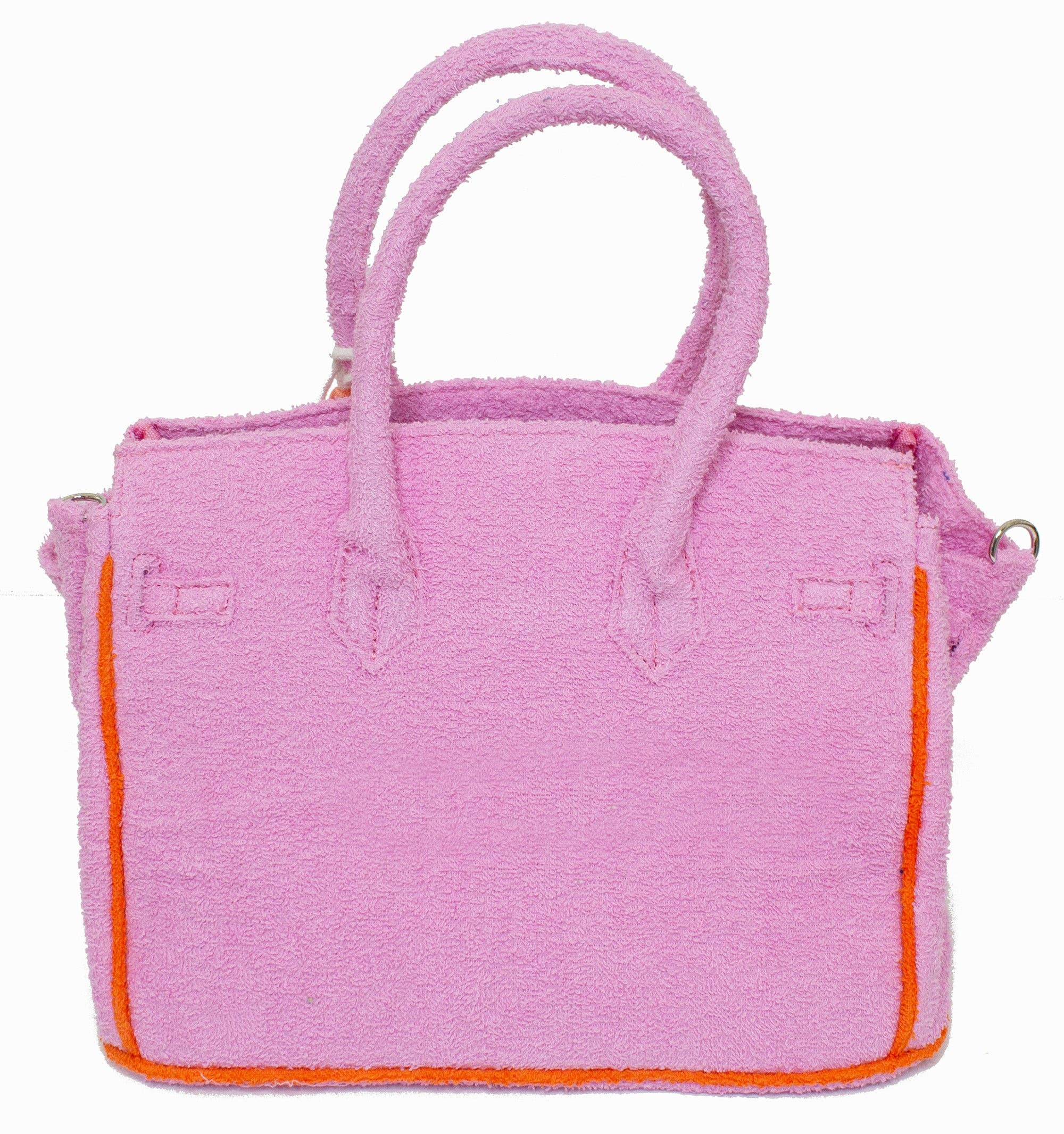 BEACH HAUS - Seaside Terry Tote - Bubblegum  Small