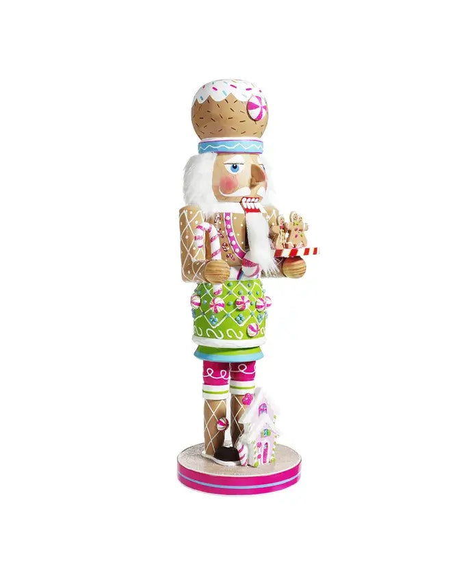 Kurt S. Adler, Inc. - 16"WOODEN GINGERBREAD NUTCRACKER