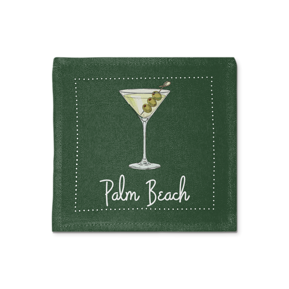 Cocktail Napkins (Set of 4)  Martini