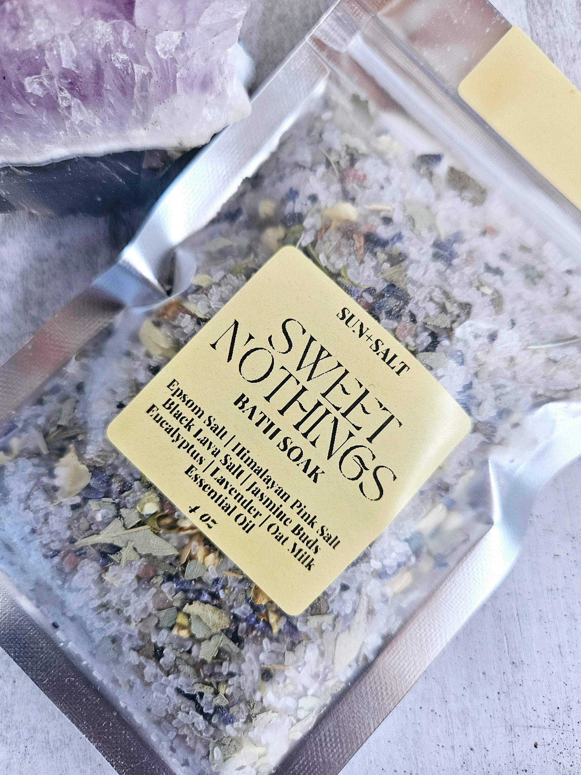 Lux&Lou - Sweet Nothings Bath Soak - Bath Salt - Single Use