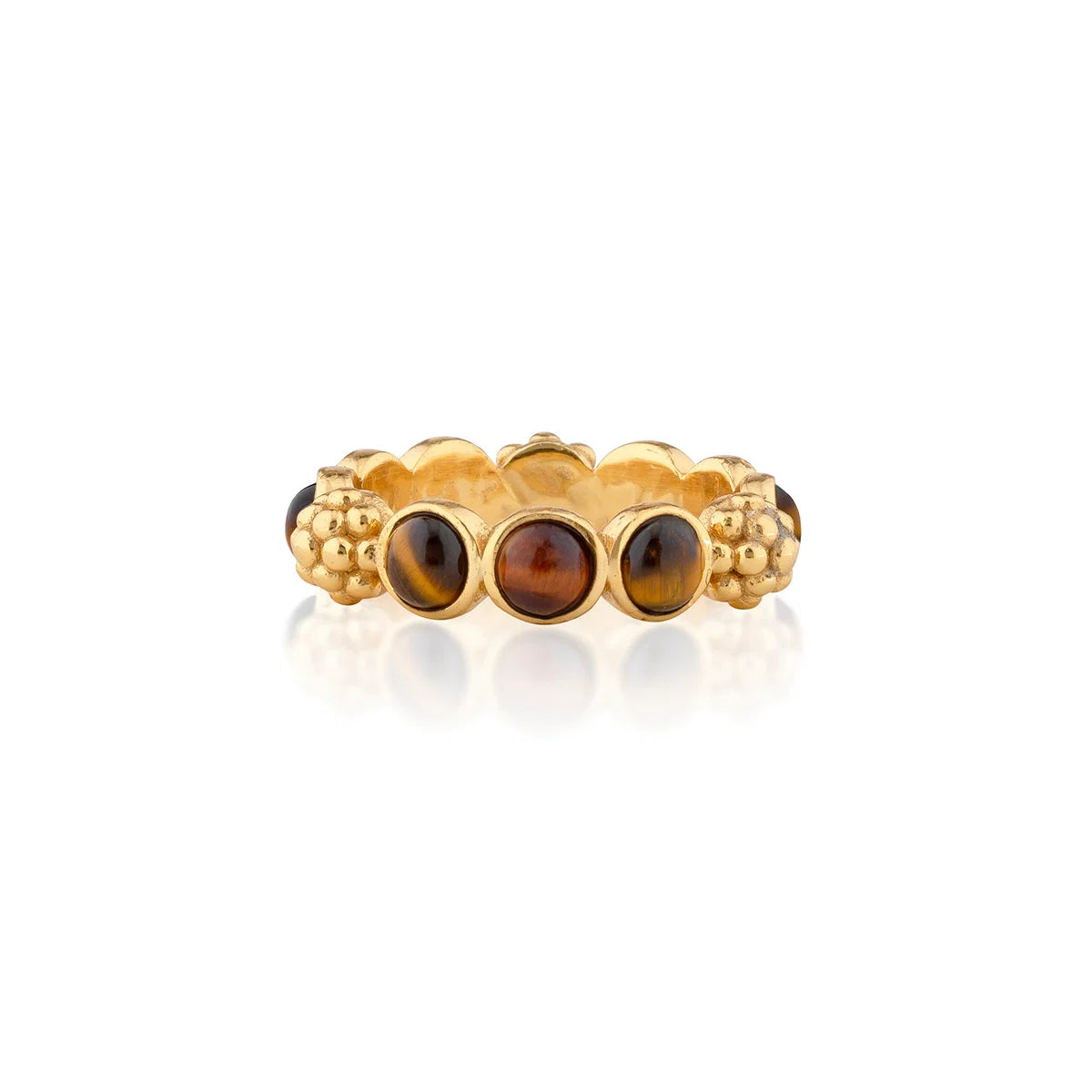 Capucine De Wulf Berry Gem Ring ~ Tiger's Eye (2 Sizes)