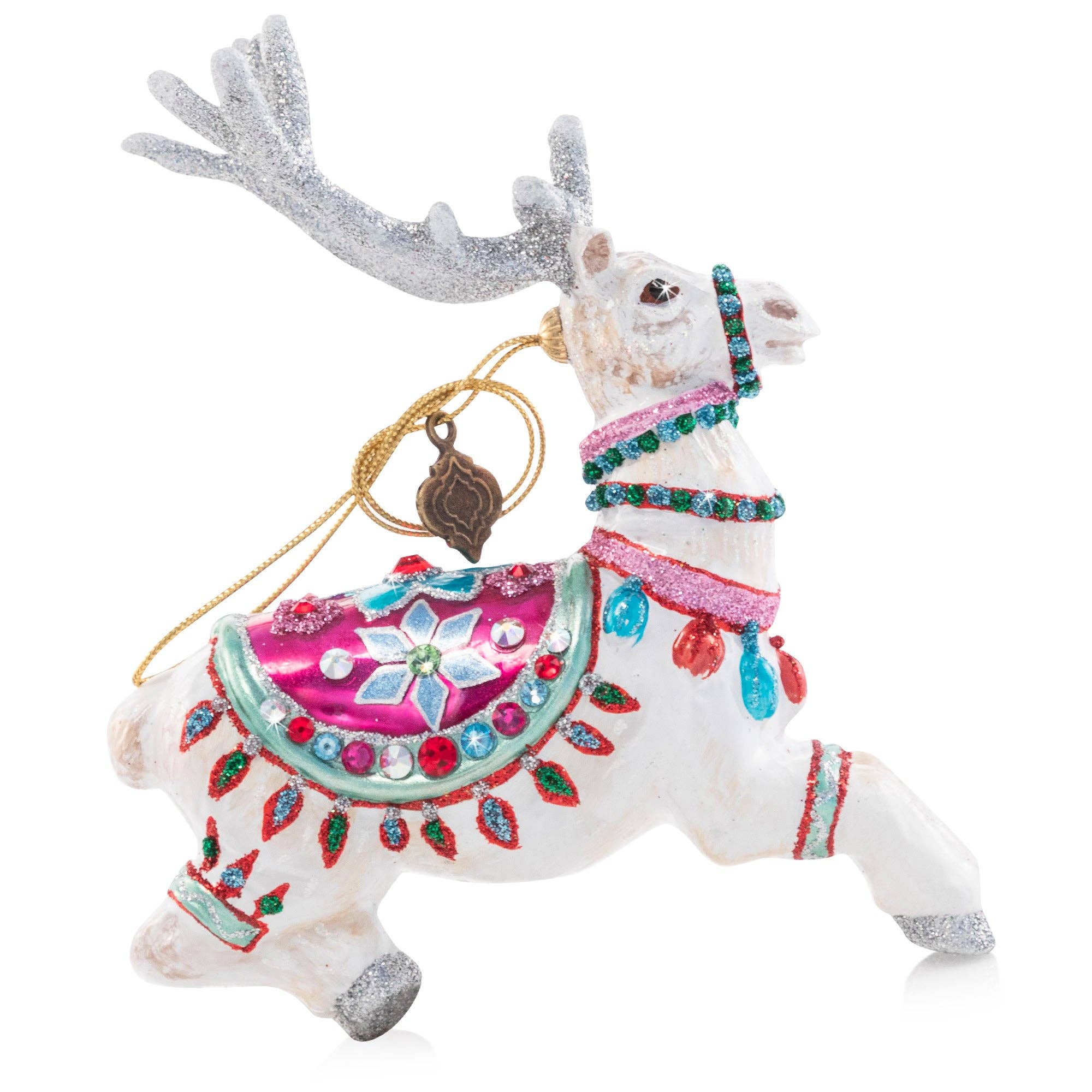 Jay Strongwater - Cupid Glass Ornament