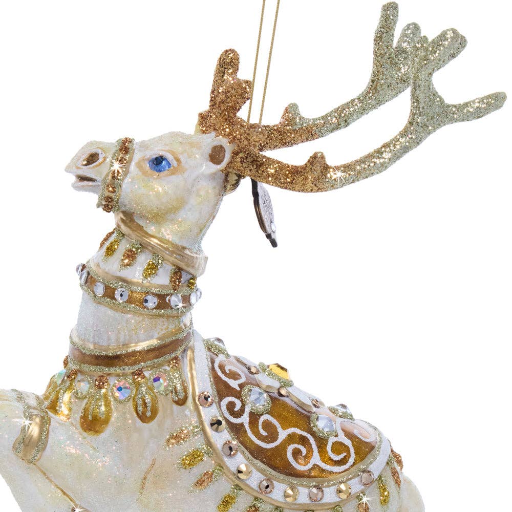 Jay Strongwater - Blitzen Glass Ornament