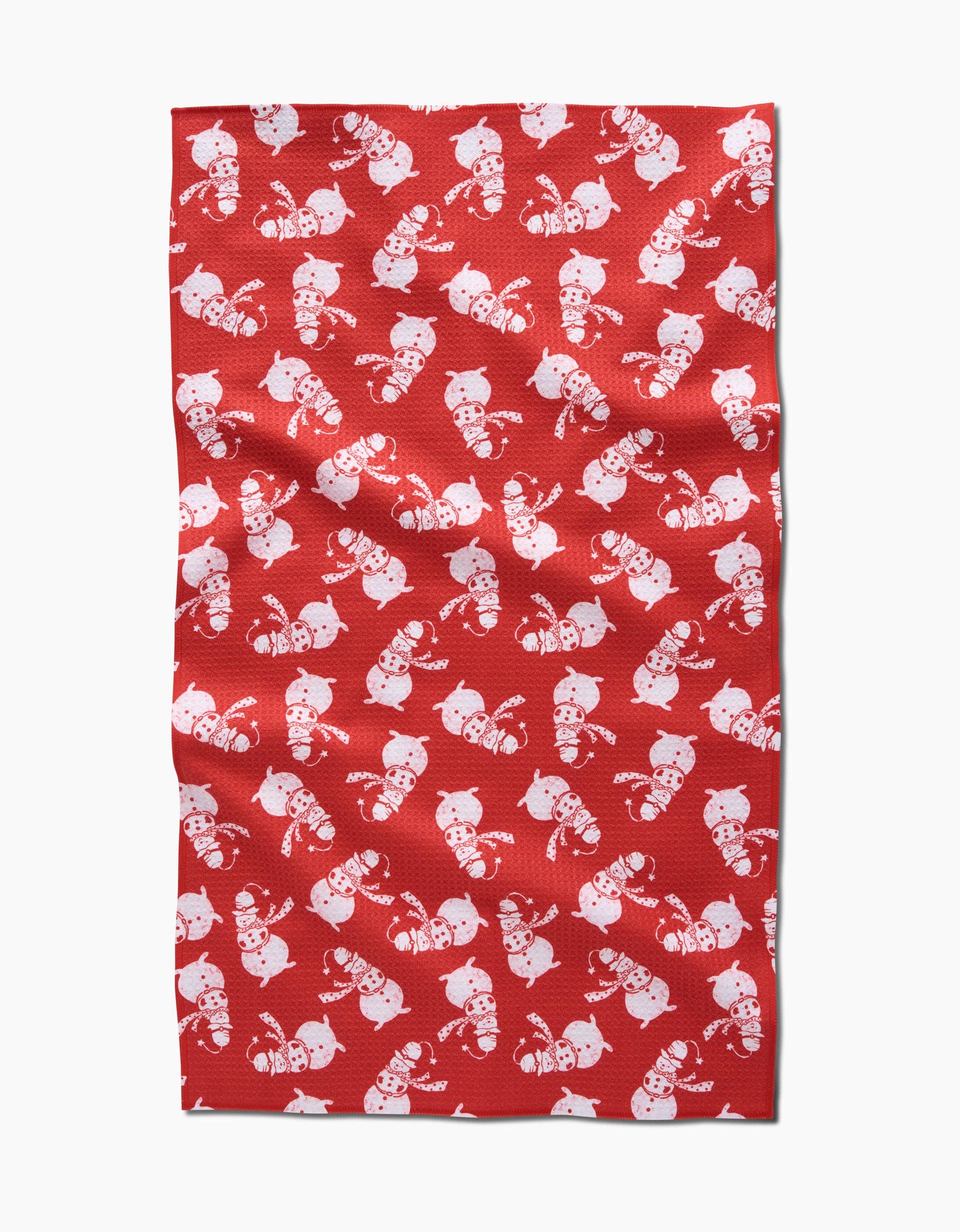 Geometry - Smiley Frosty Tea Towel