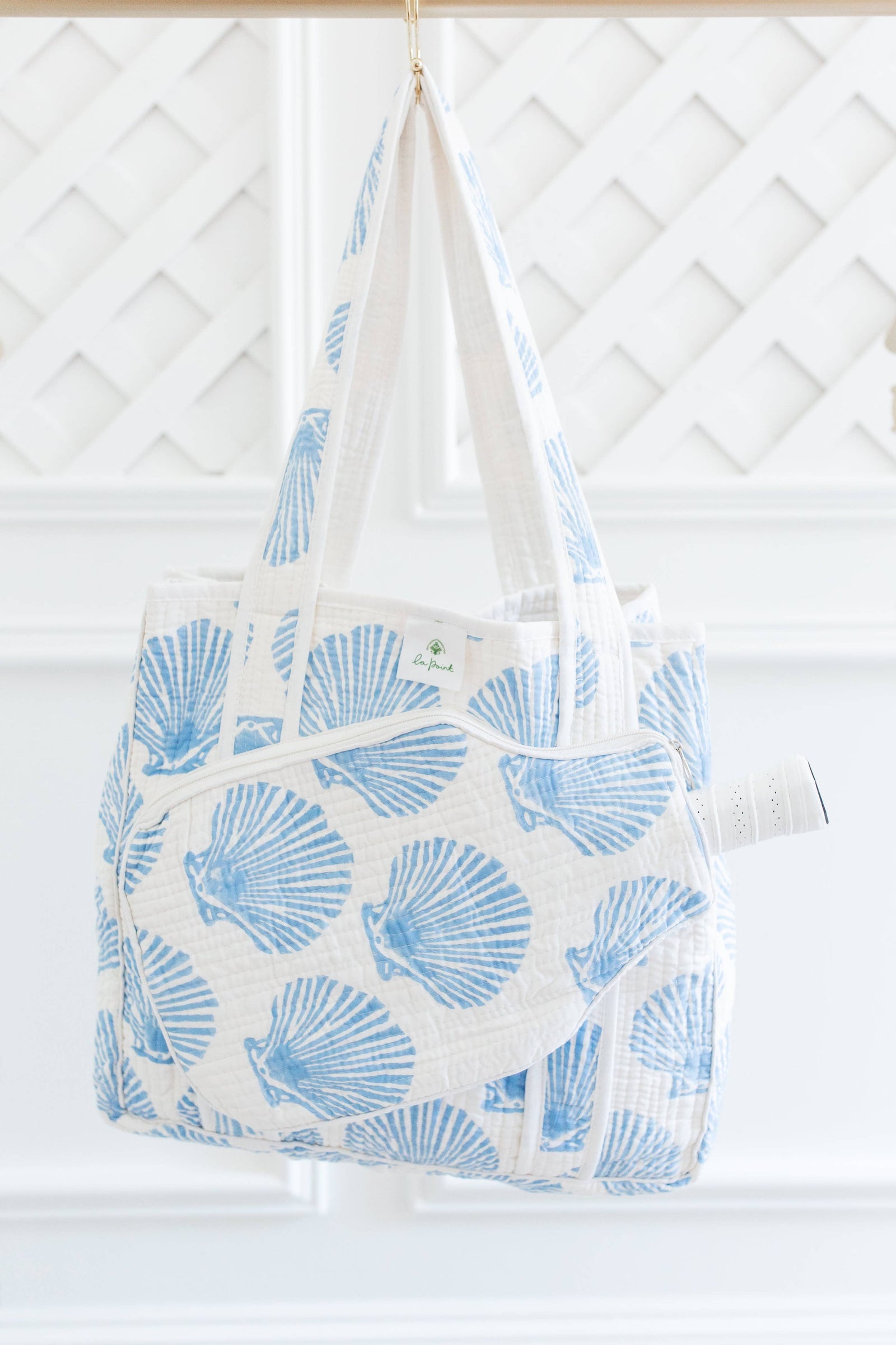 La point - The pickleball bag - beachy blue shell