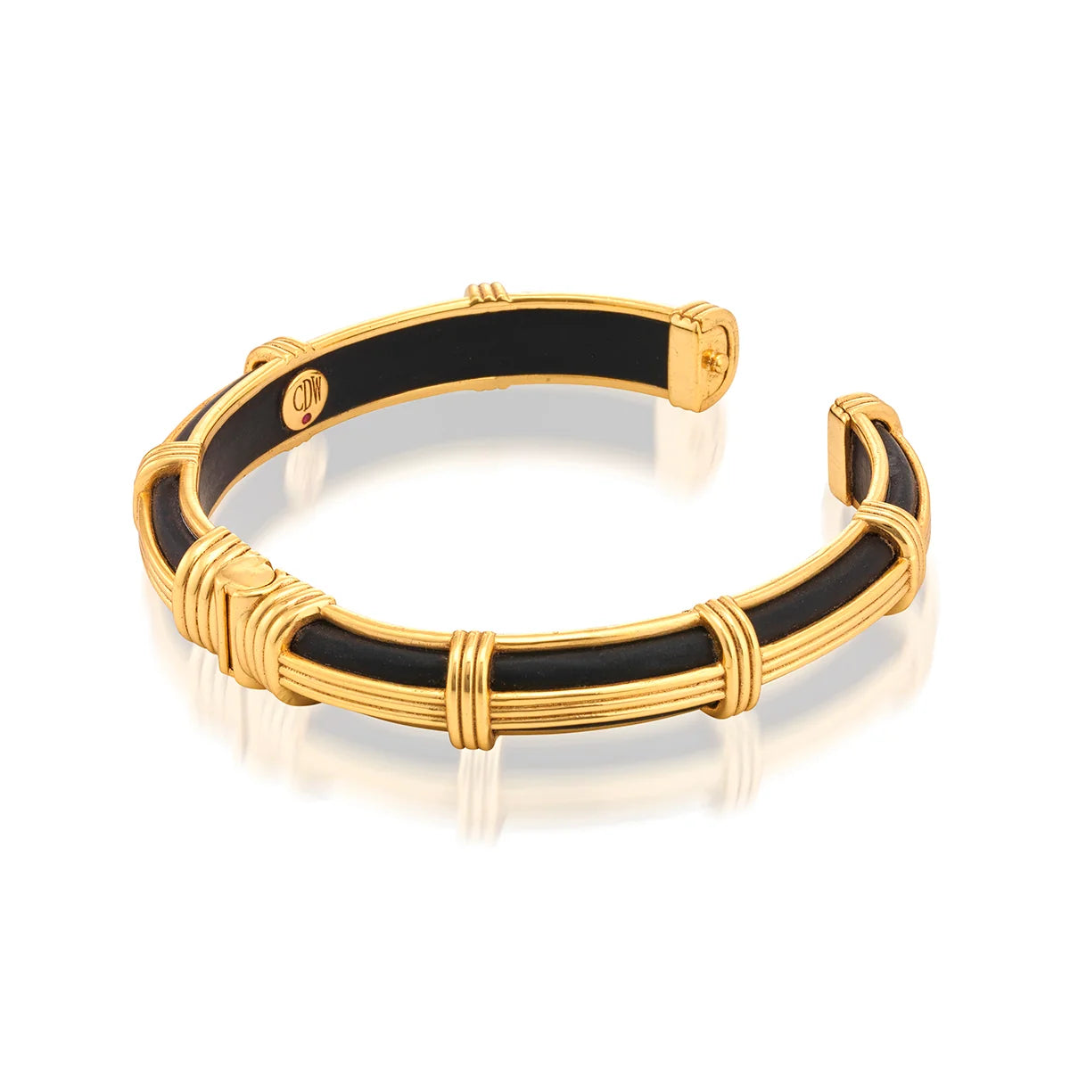 Capucine De Wulf Gaia Petite Bangle, S/M ~ Ebony