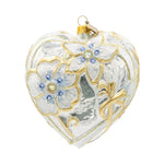 Jay Strongwater - Floral Opal Heart Ornament