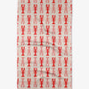 Geometry - Lobster Stripe Tea Towel