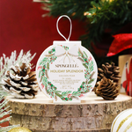 Spongellé - Holiday Splendor - Golden Pear Holiday Wreath Body Buffer 