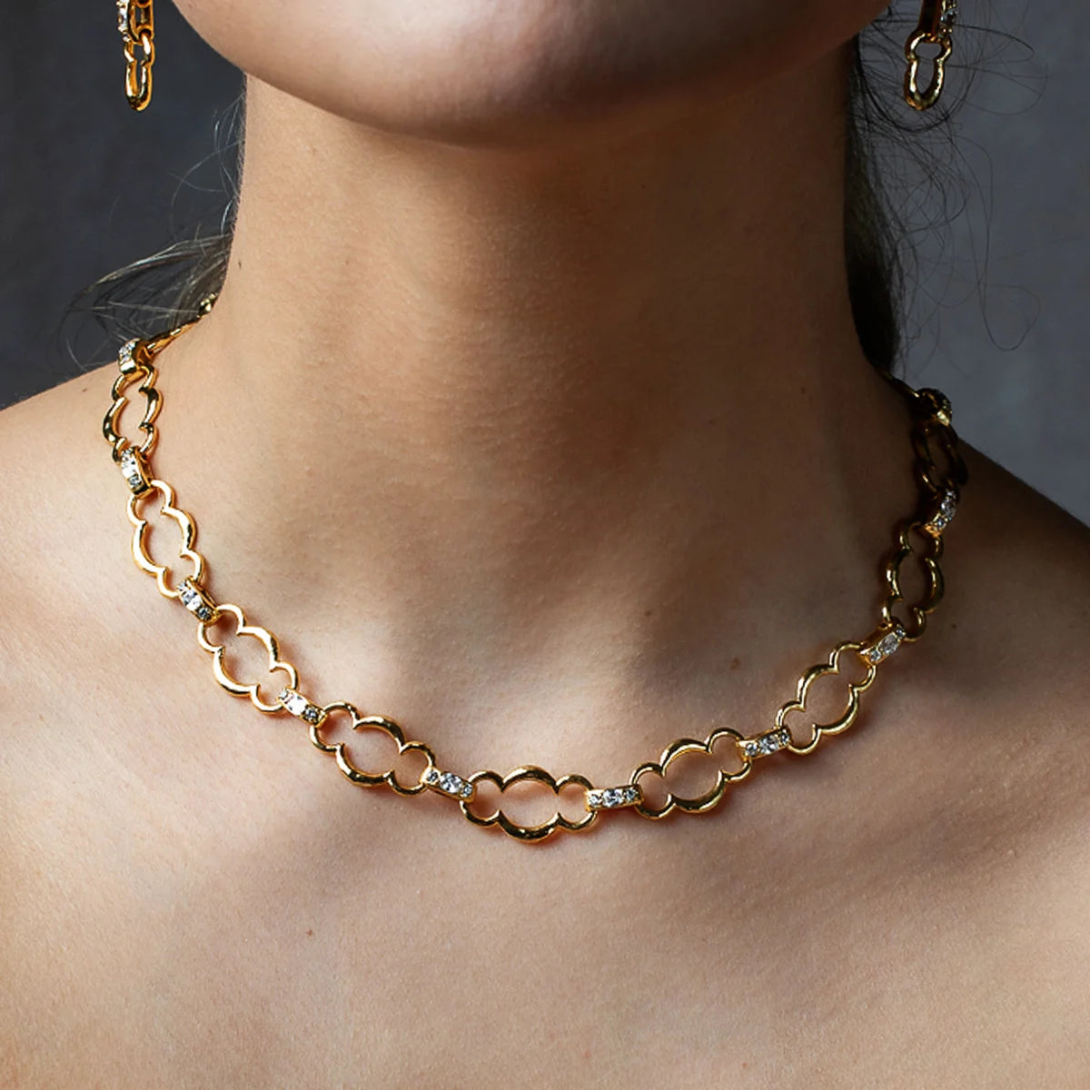 Capucine De Wulf Maharani Grande Chain Necklace