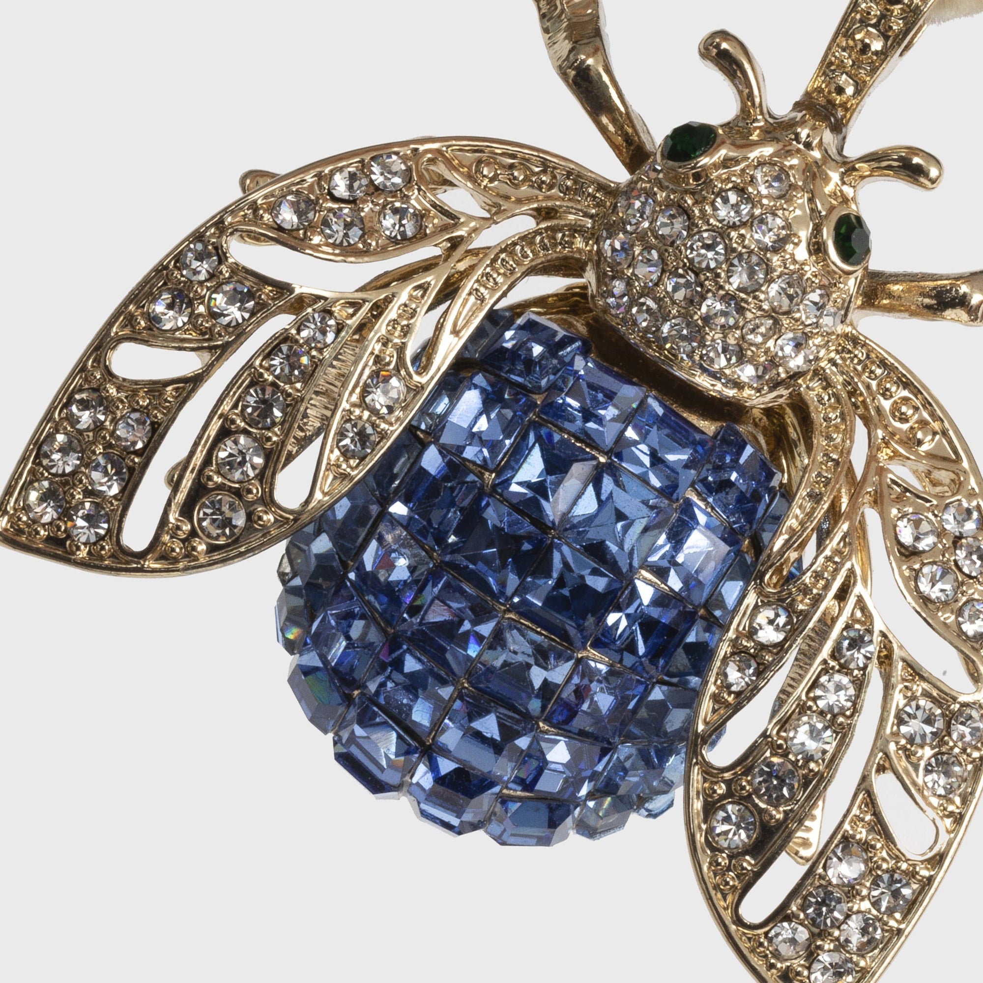 Joanna Buchanan - Sparkle bee hanging ornament, periwinkle