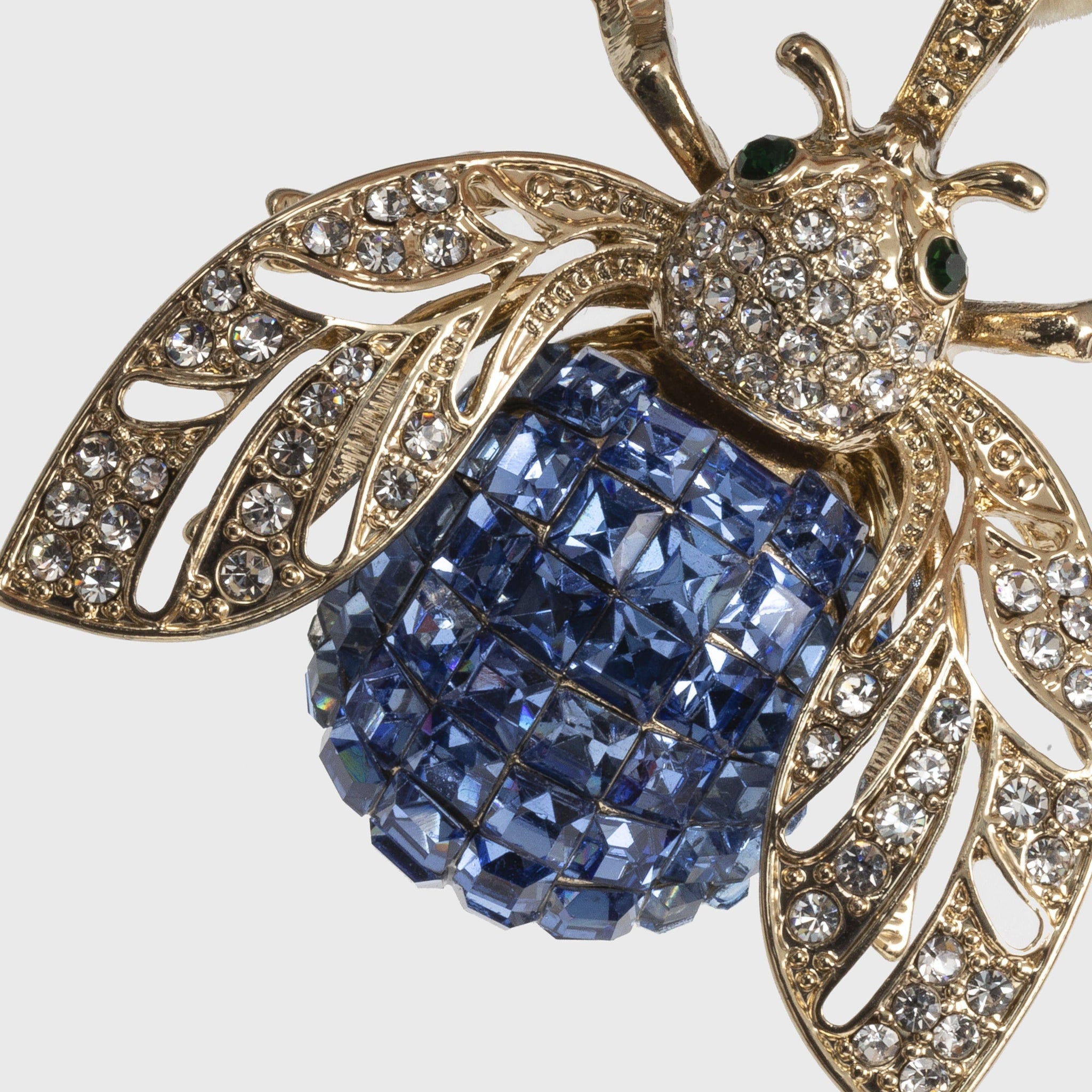 Joanna Buchanan - Sparkle bee hanging ornament, periwinkle