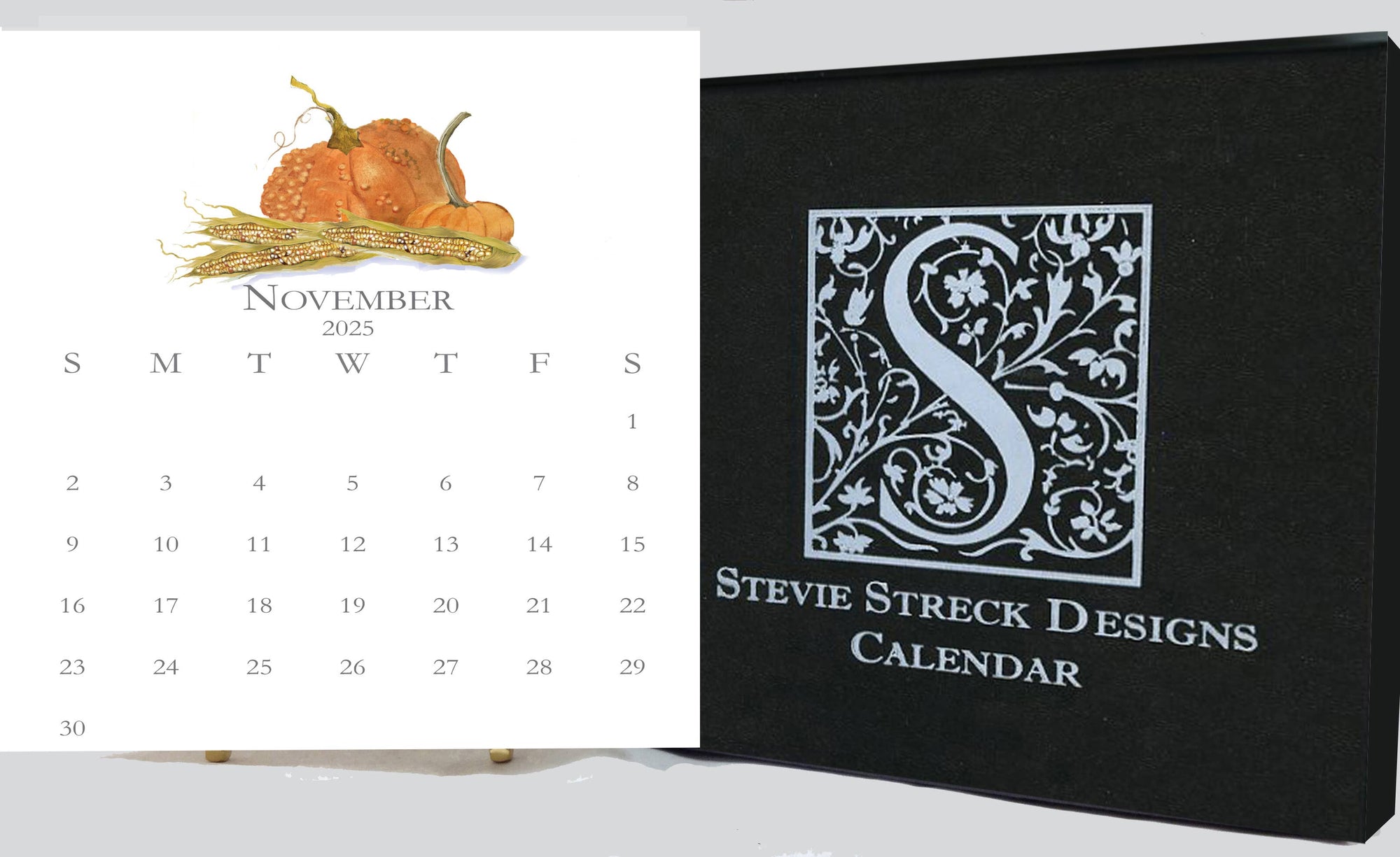 Stevie Streck Designs - 2025 Desk Calendar Refill