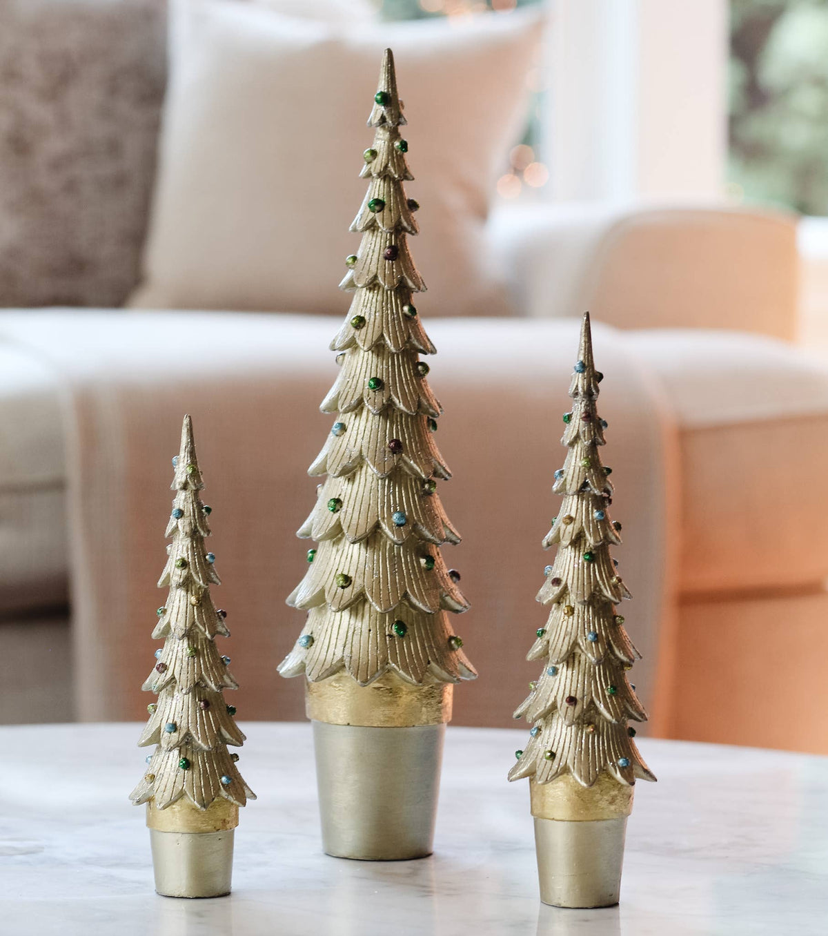 Dekorasyon Gifts  Decor - Slim Tannenbaum Tree (Mystik Champagne)