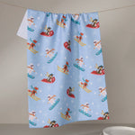 Geometry - Winter Friends Tea Towel