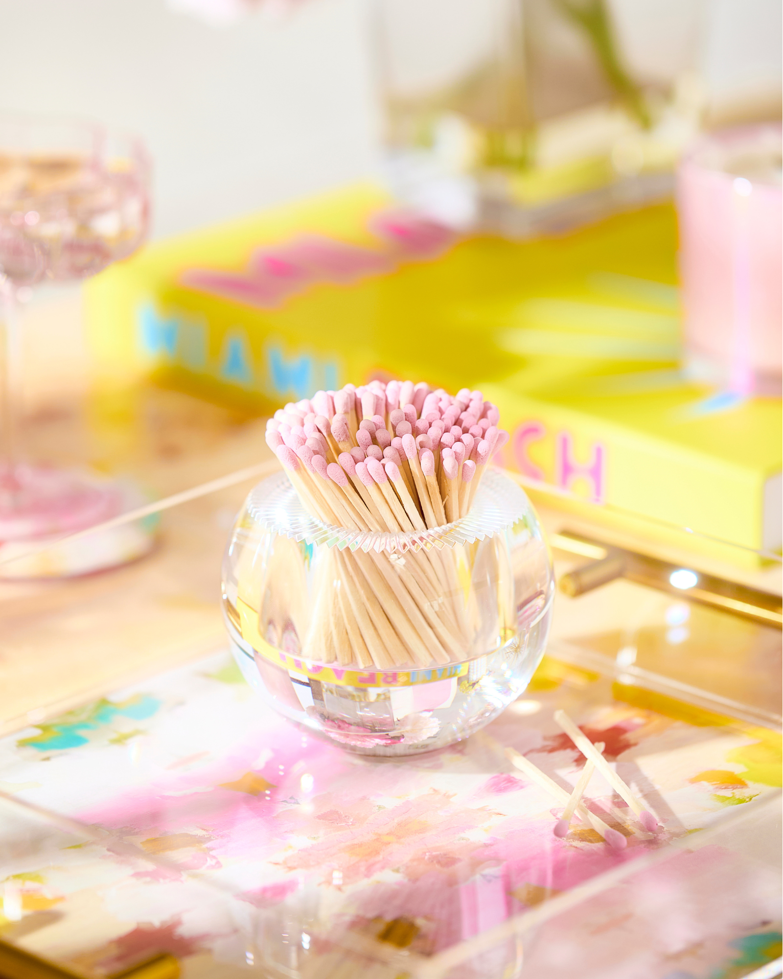 Tart By Taylor - Round Match Striker - Light Pink Matches