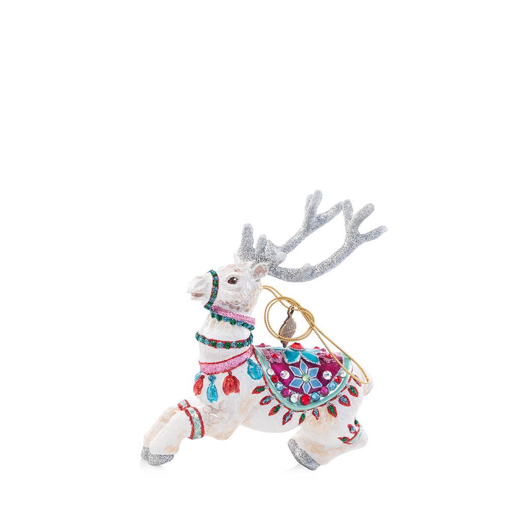 Jay Strongwater - Cupid Glass Ornament