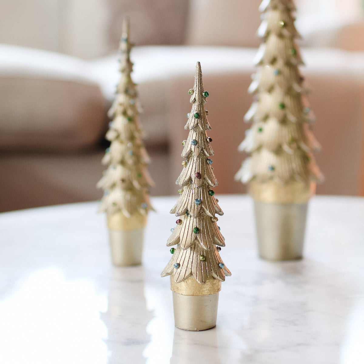 Dekorasyon Gifts  Decor - Slim Tannenbaum Tree (Mystik Champagne)